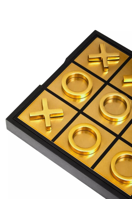 Churchill Black And Gold Noughts And Crosses