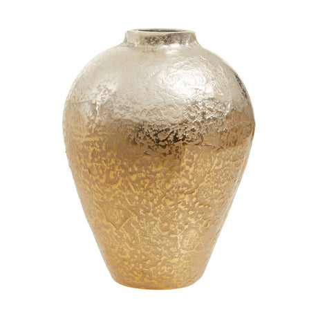 Dion Small Ombre Silver and Gold Finish Vase