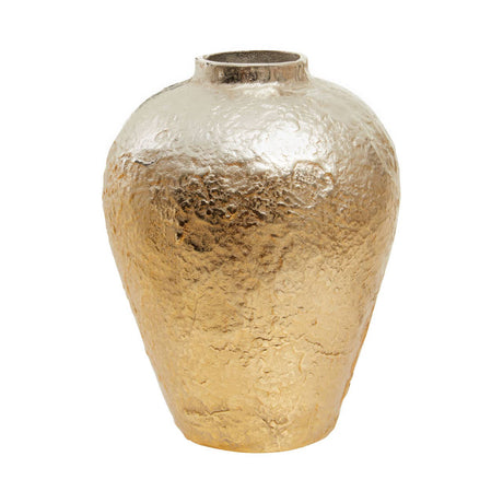 Dion Large Ombre Silver and Gold Finish Vase