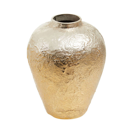 Dion Large Ombre Silver and Gold Finish Vase