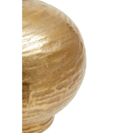 Deomali Small Abstract Gold Finish Vase