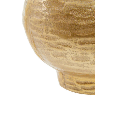 Deomali Small Abstract Gold Finish Vase