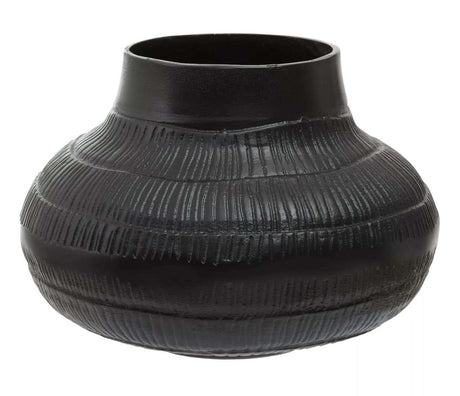 Deomali Small Black Finish Vase