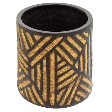 Darnell Natural And Black Planter