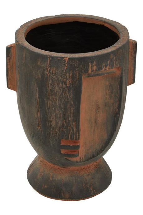 Darnell Large Rustic Face Planter