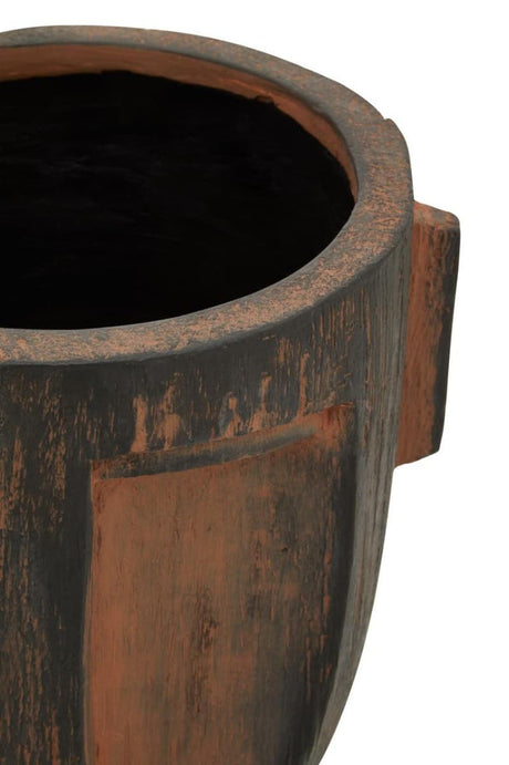 Darnell Large Rustic Face Planter