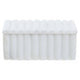 Nason White Marble Ribbed Box