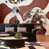 Nason Set Of Two White Marble Bookends