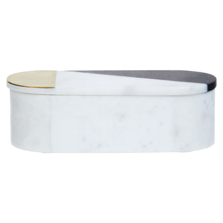 Omari Rectangular Marble Trinket Box