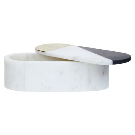 Omari Rectangular Marble Trinket Box