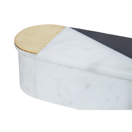 Omari Rectangular Marble Trinket Box