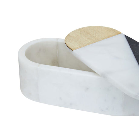 Omari Rectangular Marble Trinket Box