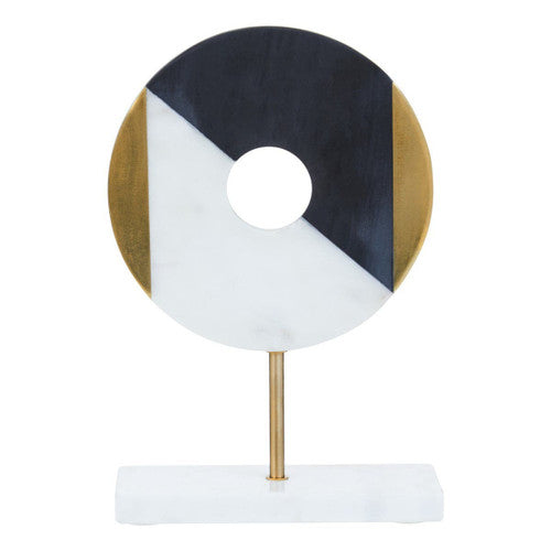 Omari Disc Sculpture on Stand