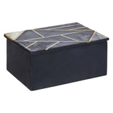 Oriana Large Black Slate Trinket Box