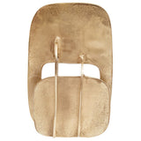 Prato Gold Finish Abstract Sculpture