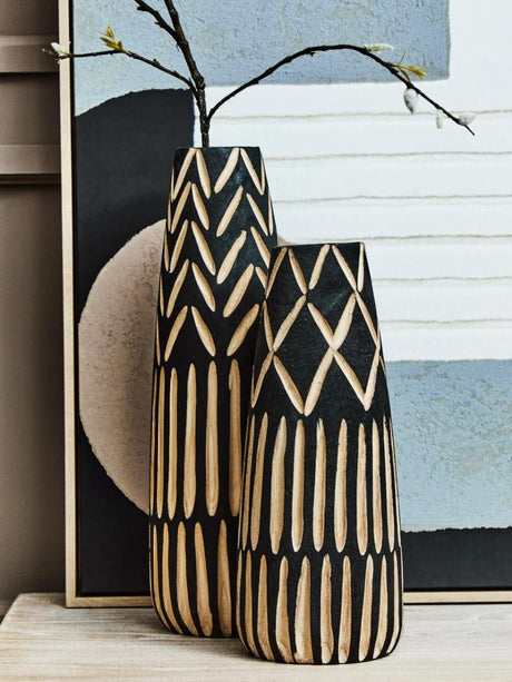 Arlo Large Engraved Vase