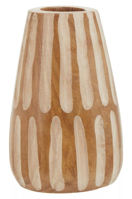 Arlo Small Brown And Natural Vase