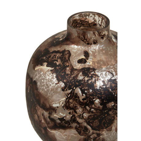 Garan Brown Glass Vase