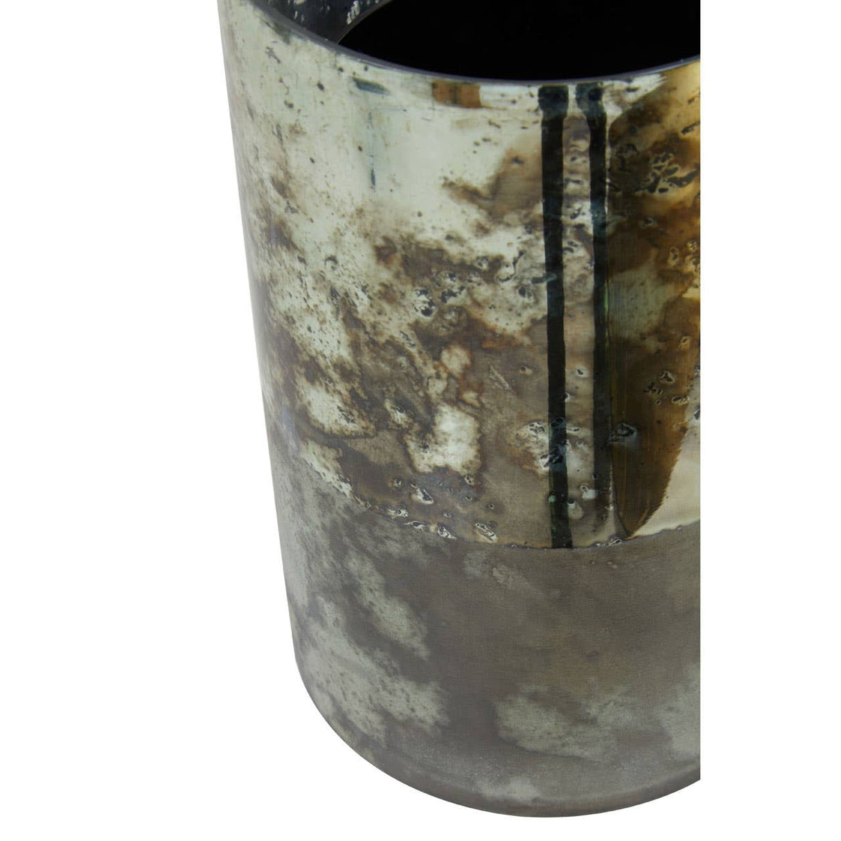 Gaia Black Medium Vase