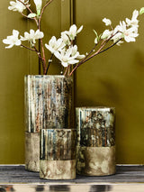 Gaia Black Small Vase