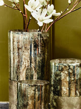Gaia Black Small Vase