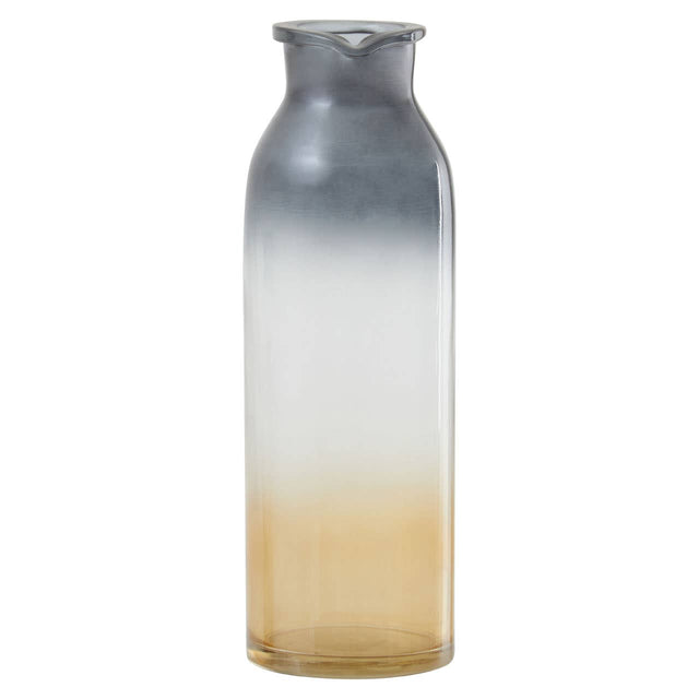 Glynn Black And Gold Medium Vase