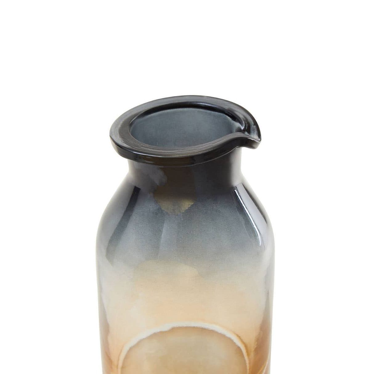 Glynn Black And Gold Small Vase
