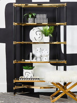 Tundra White and black Large Vase