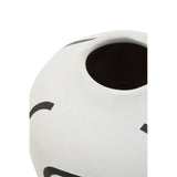 Tundra Black And White Vase