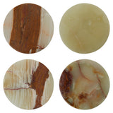 Oleena Set of Four Onyx Coasters