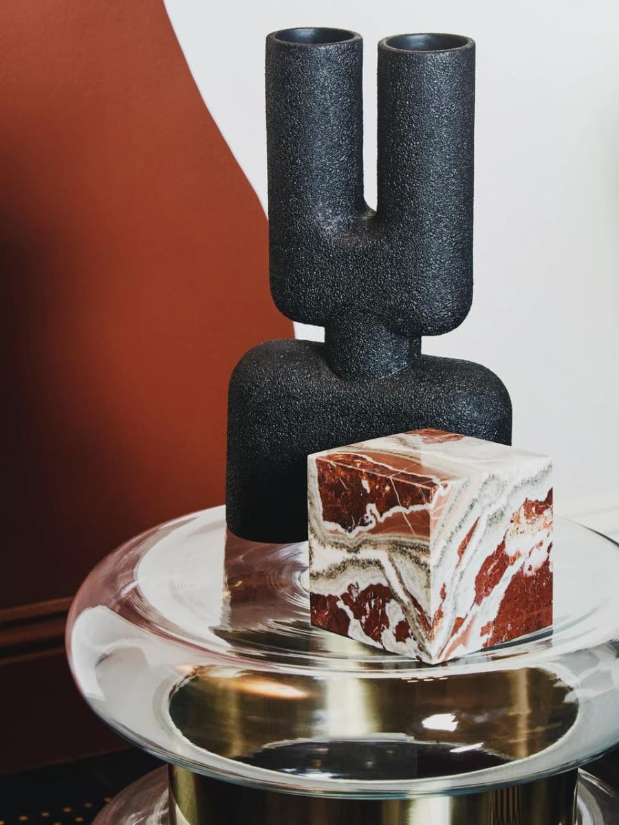 Salmo Marble Cube Ornament