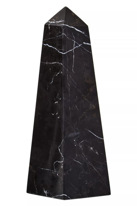 Salmo Small Black Marble Obelisk