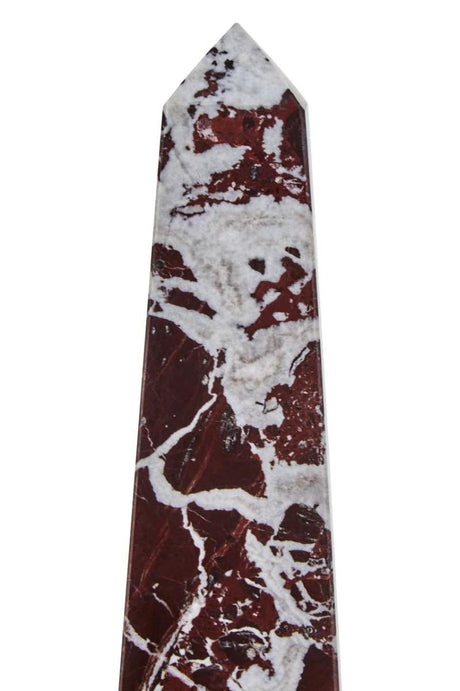 Salmo Large Red Marble Obelisk