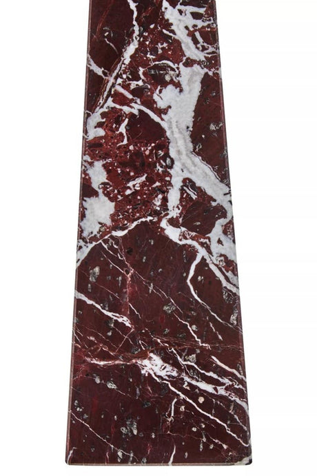 Salmo Large Red Marble Obelisk