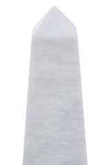 Salmo Small White Marble Obelisk