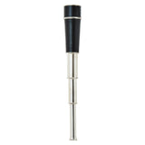 Churchill Black Leather Effect Telescope