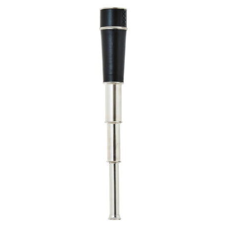 Churchill Black Leather Effect Telescope