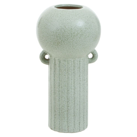 Calcita Large Green Stoneware Vase