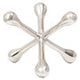 Prato Silver Finish Jack Sculpture