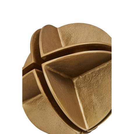 Prato Brass Finish Sculpture