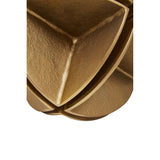 Prato Brass Finish Sculpture