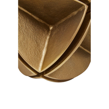 Prato Brass Finish Sculpture
