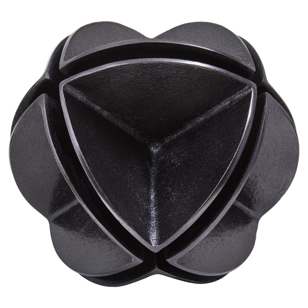 Prato Black Nickel Finish Sculpture