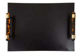 Roma Rectangular Tortoise Shell Tray
