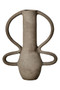 Deriva Small Textured Grey Vase