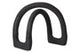 Deriva Textured Black Sculpture