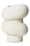 Dunas Small Textured White Bubble Vase