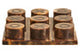 Churchill Games Brown and Black Finish Noughts And Crosses