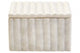 Savio Square White Fluted Marble Box