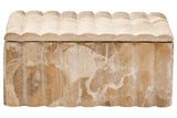 Santino Rectangular Chocolate Marble Box